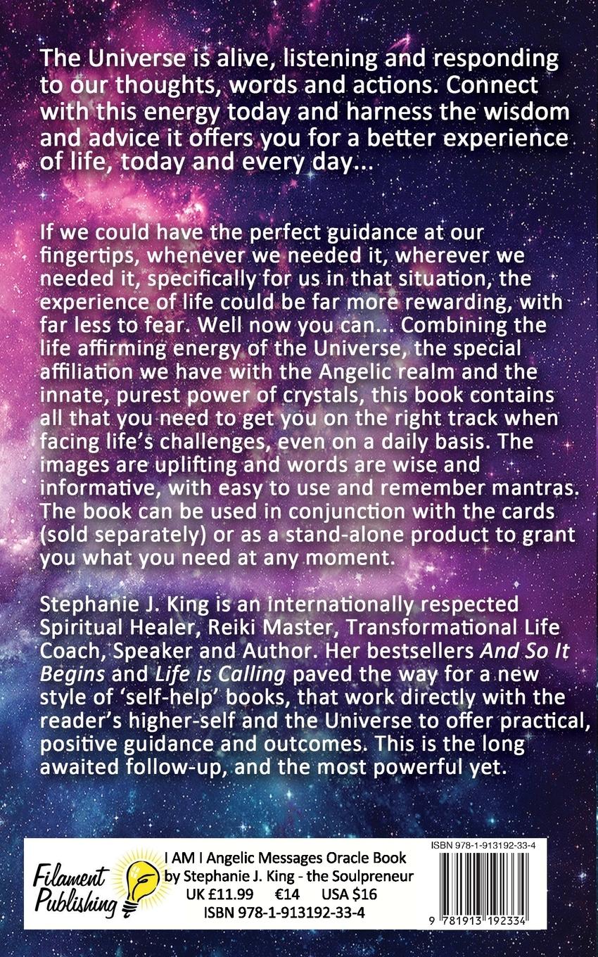 Rückseitencover I AM I Angelic Messages Oracle Book