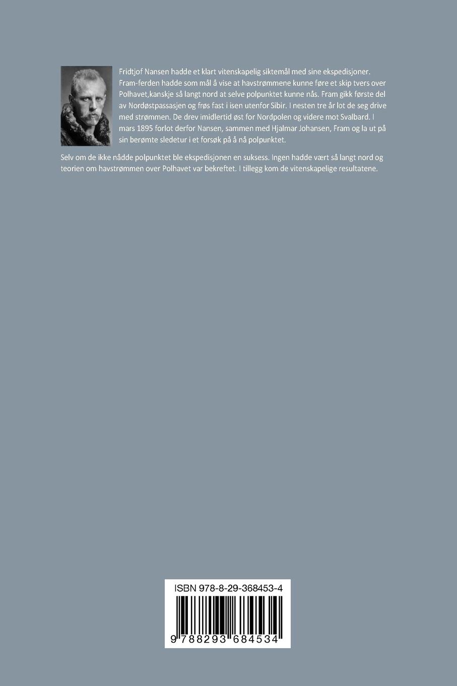 Rückseitencover Fram over Polhavet I