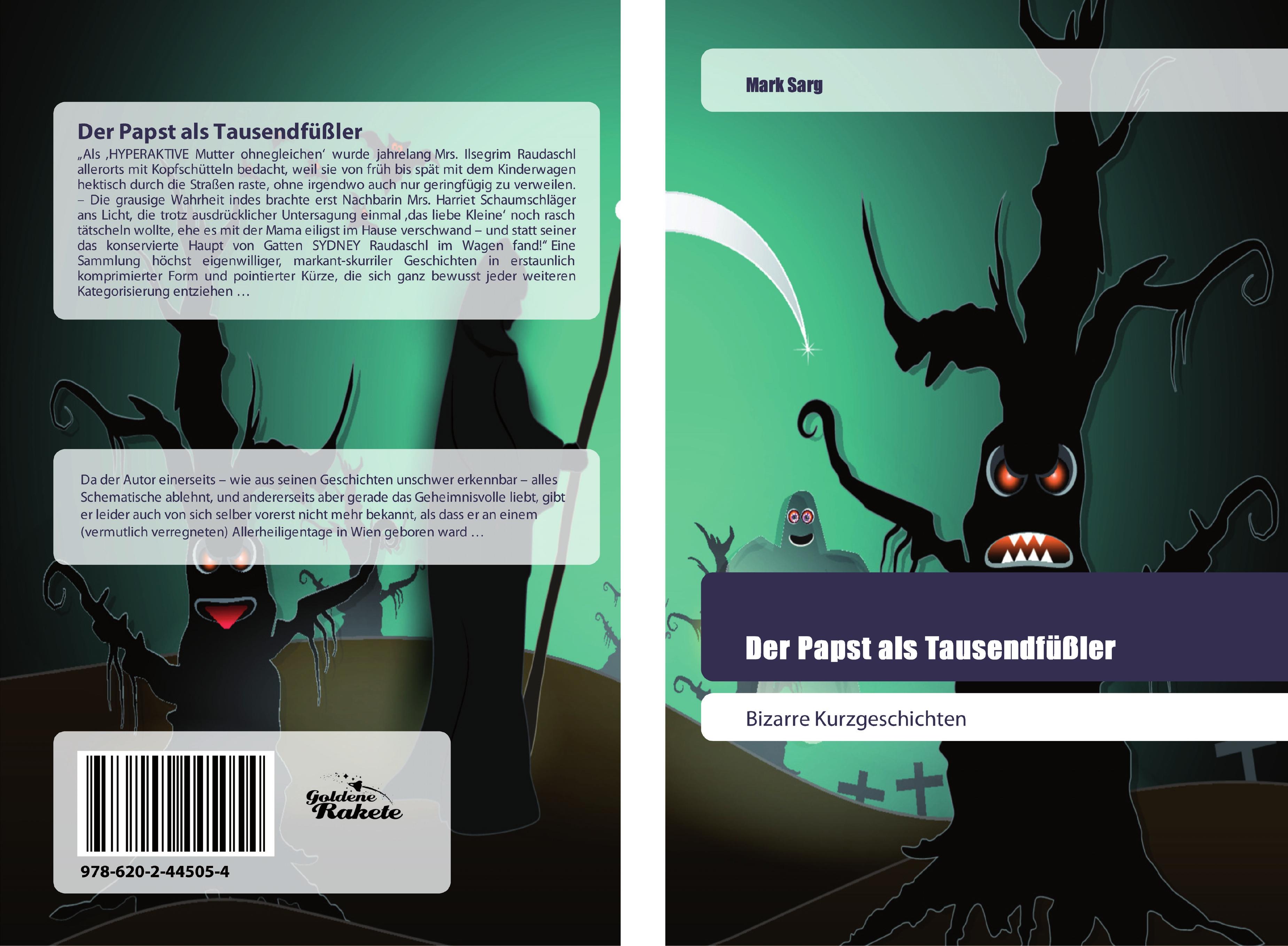 Vorderes Coverbild Der Papst als Tausendfüßler