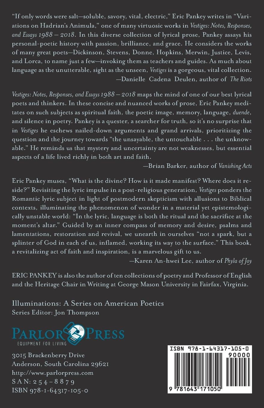 Rückseitencover Vestiges