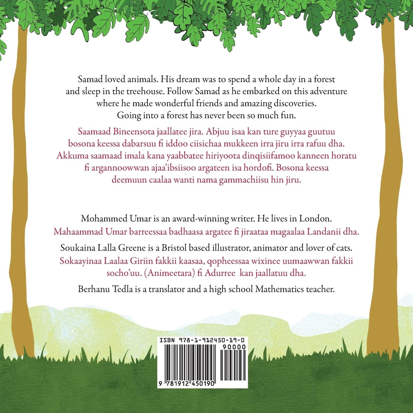 Rückseitencover Samad in the Forest