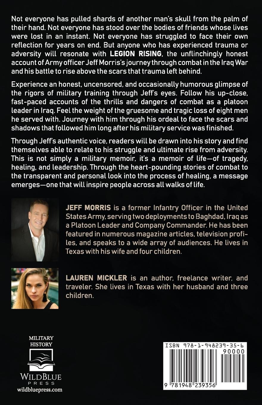 Rückseitencover Legion Rising