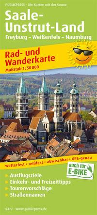 Vorderes Coverbild Saale-Unstrut-Land 1 : 50 000
