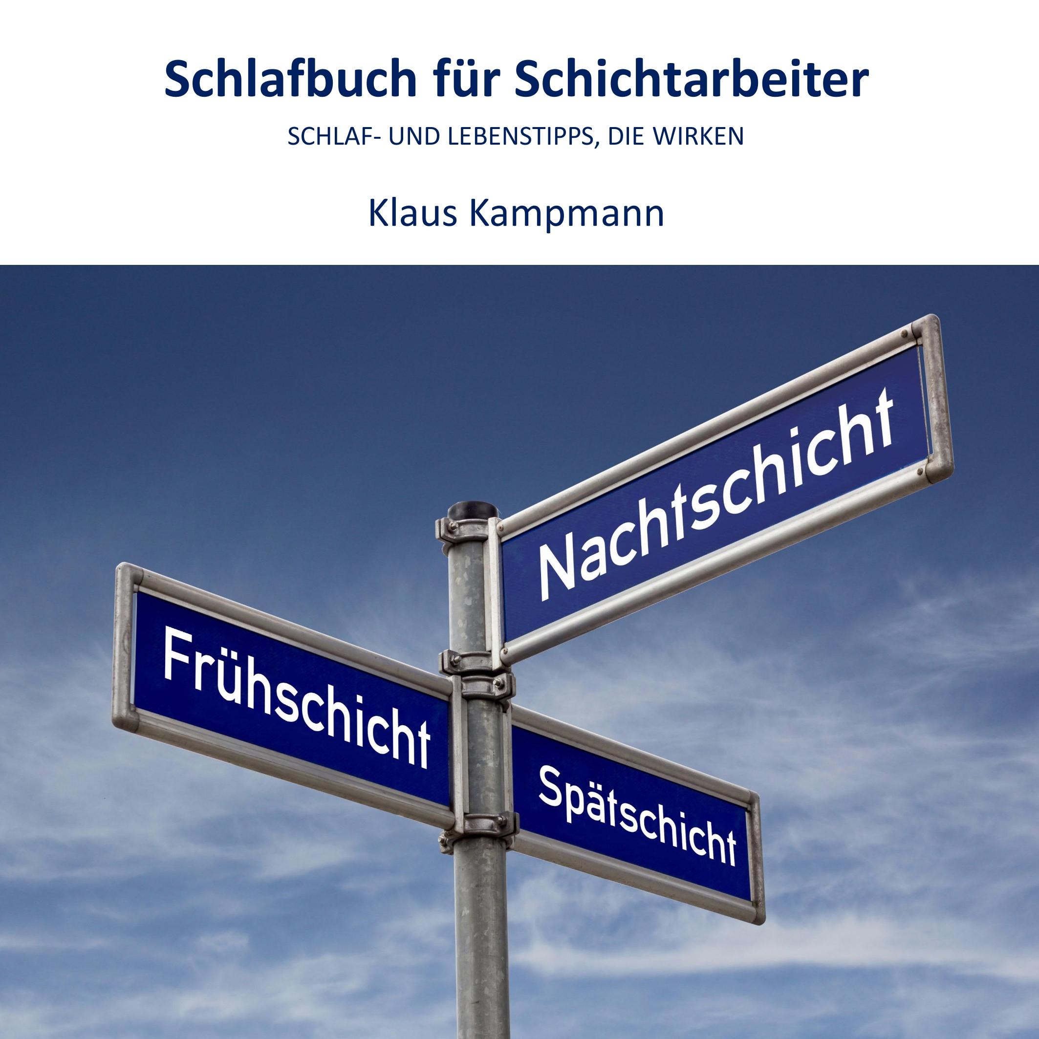 Vorderes Coverbild Schlafbuch für Schichtarbeiter