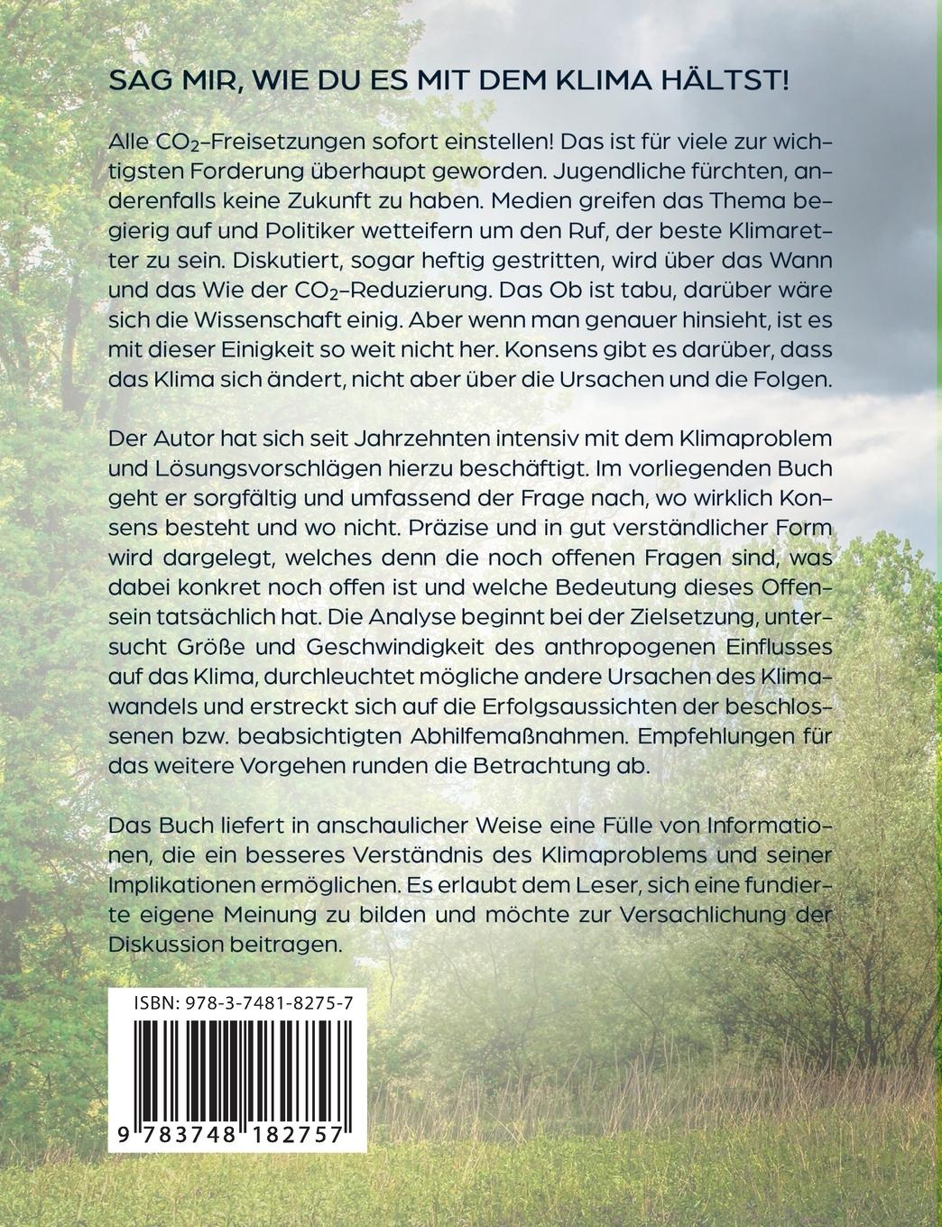 Rückseitencover Probleme beim Klimaproblem