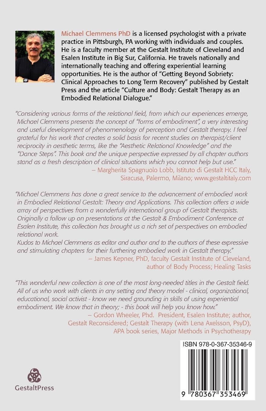 Rückseitencover Embodied Relational Gestalt