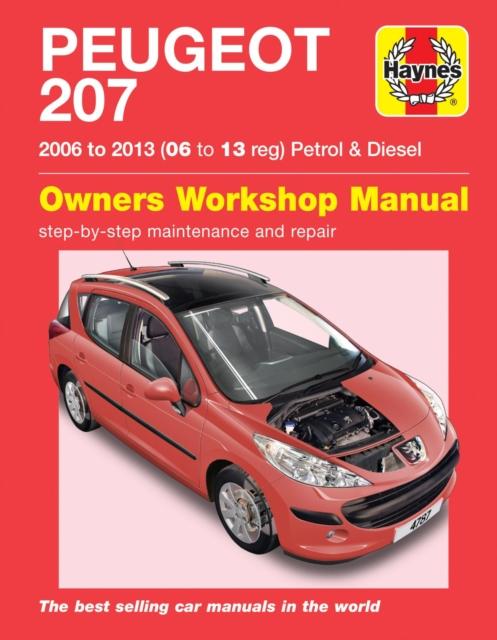 Vorderes Coverbild Peugeot 207 ('06 to '13) 06 to 09