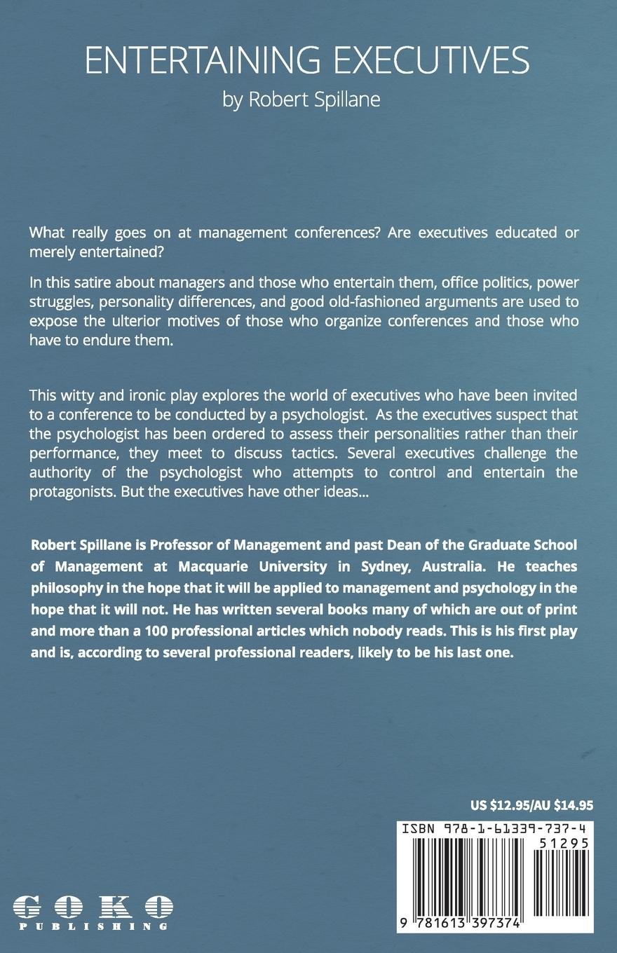 Rückseitencover Entertaining Executives