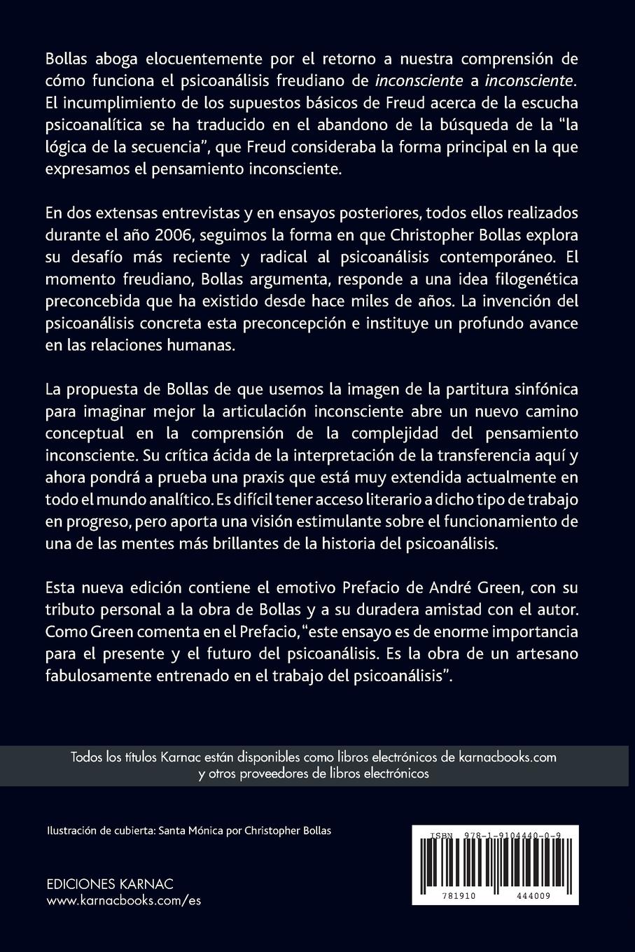 Rückseitencover El Momento Freudiano