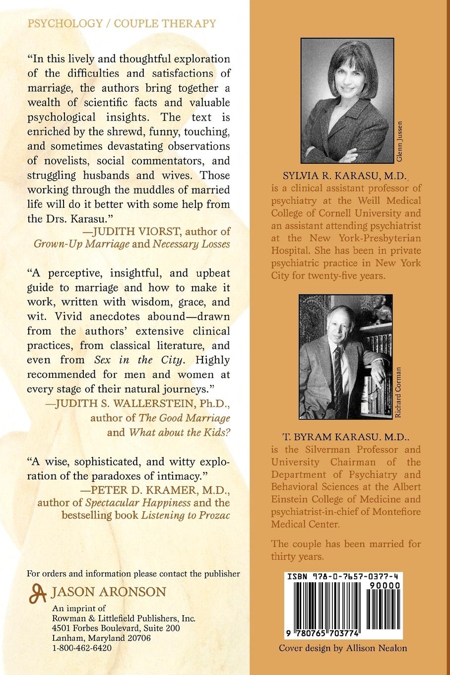 Rückseitencover Art of Marriage Maintenance