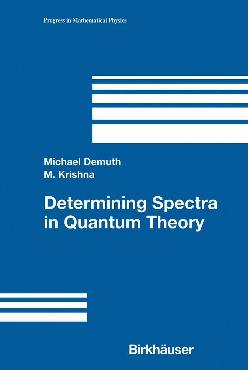 Vorderes Coverbild Determining Spectra in Quantum Theory