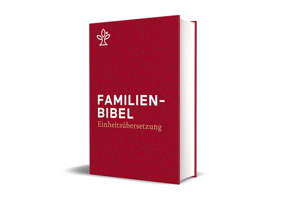 Vorderes Coverbild Familienbibel. Großdruck