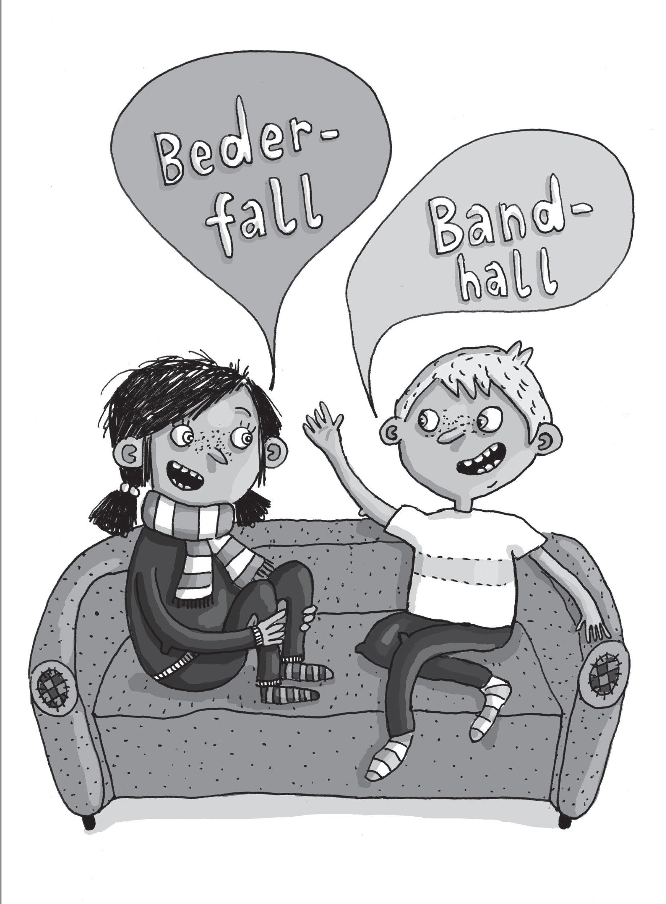 Beispielinhalt (Bild) Linkslesestärke - Eine Mutmachgeschichte für Kinder mit Rechtschreibschwäche