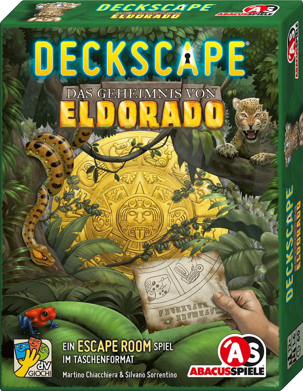 Vorderes Coverbild Deckscape - Das Geheimnis von Eldorado