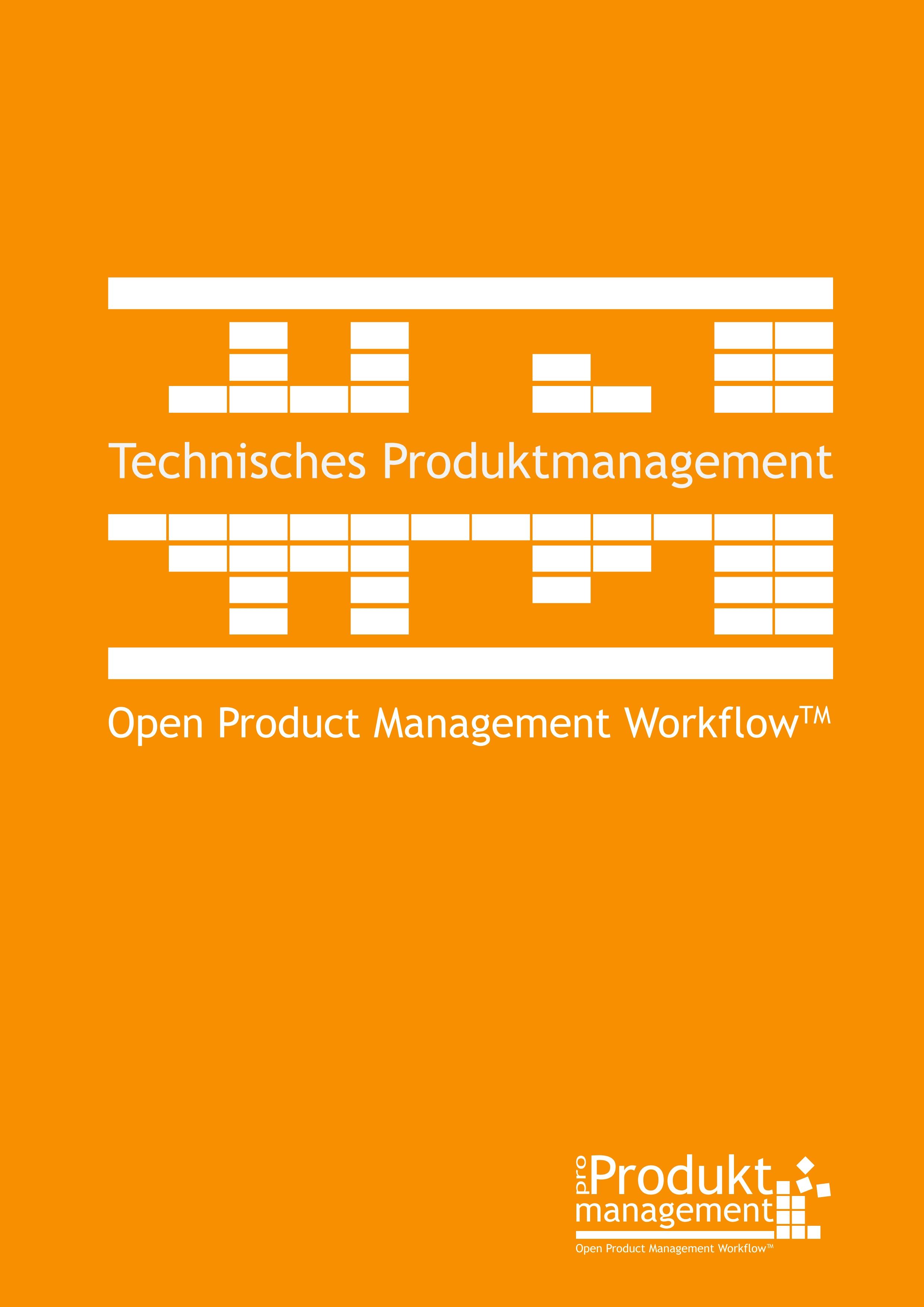 Vorderes Coverbild Technisches Produktmanagement nach Open Product Management Workflow