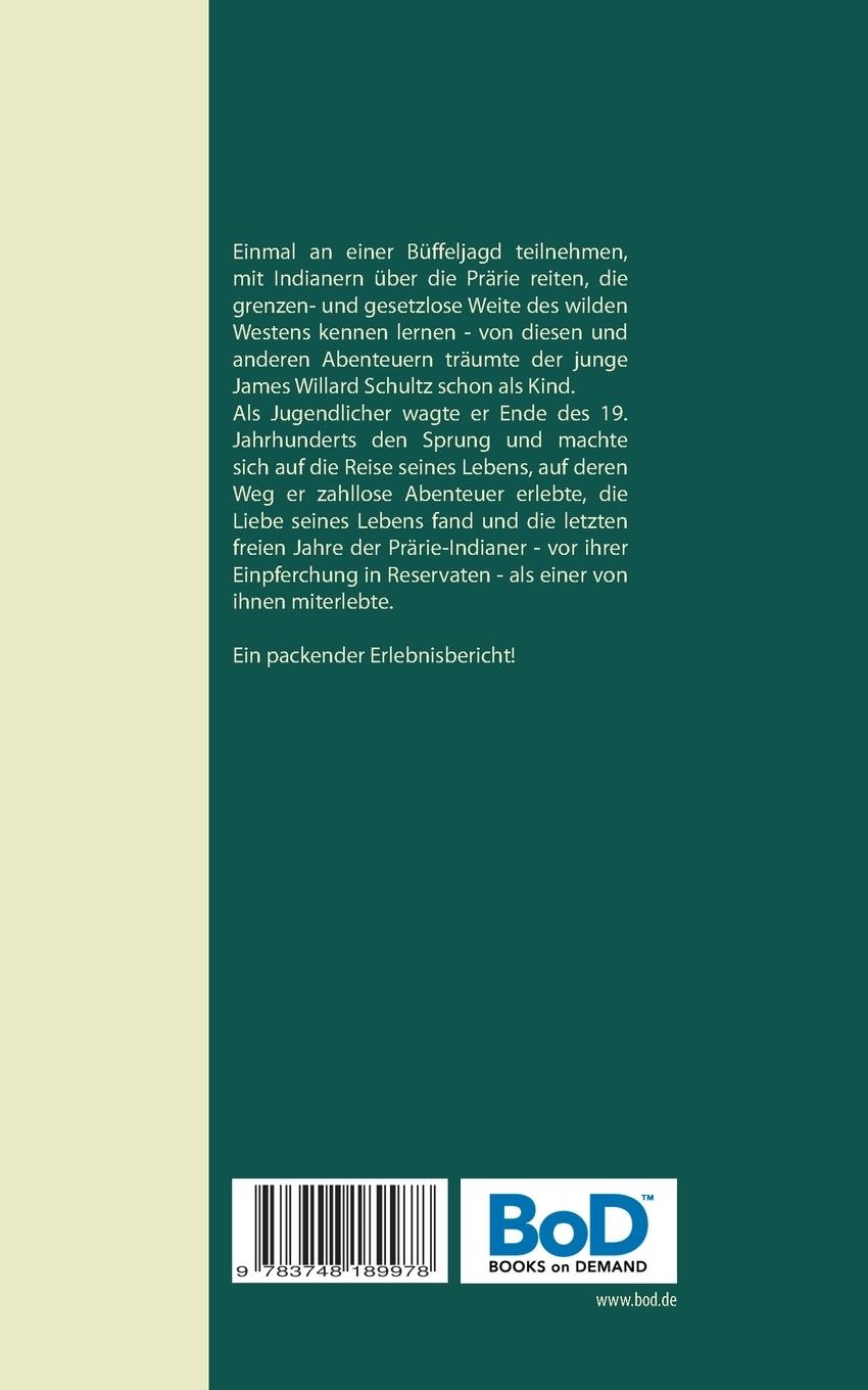 Rückseitencover Mein Leben als Indianer