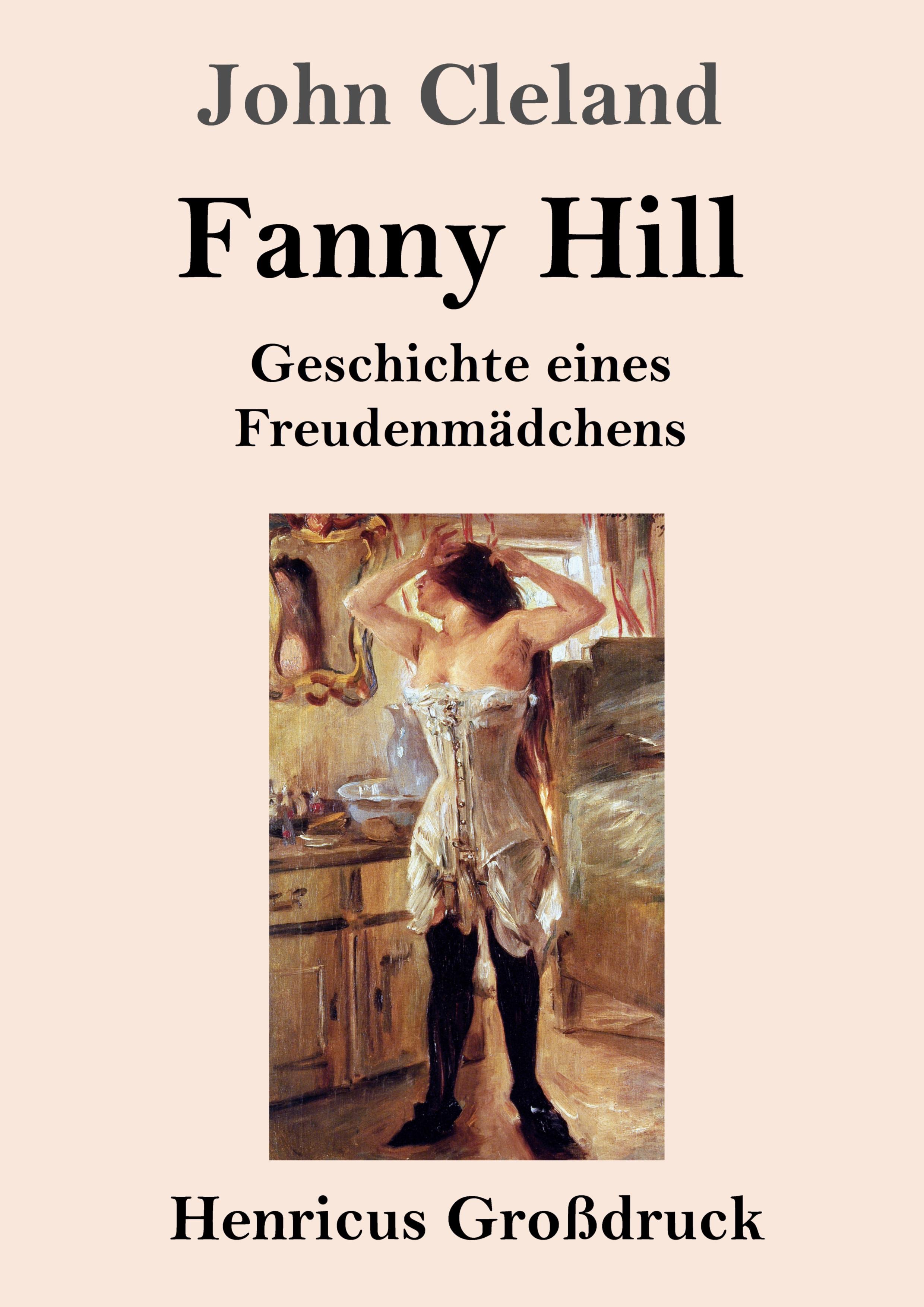 Vorderes Coverbild Fanny Hill oder Geschichte eines Freudenmädchens (Großdruck)