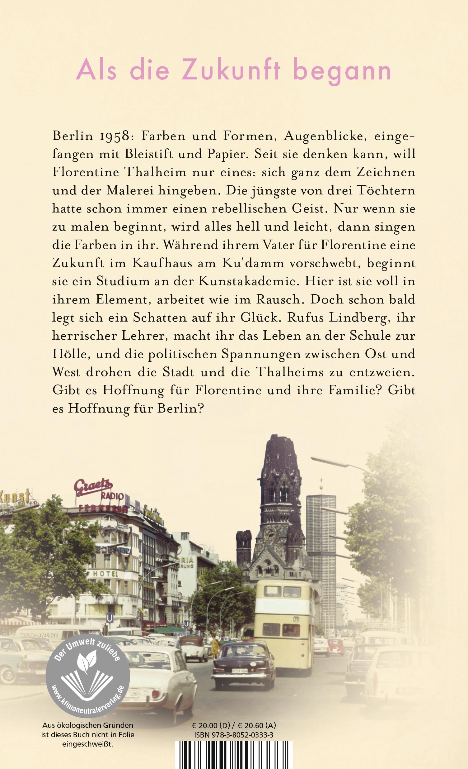 Rückseitencover Die Schwestern vom Ku'damm: Tage der Hoffnung