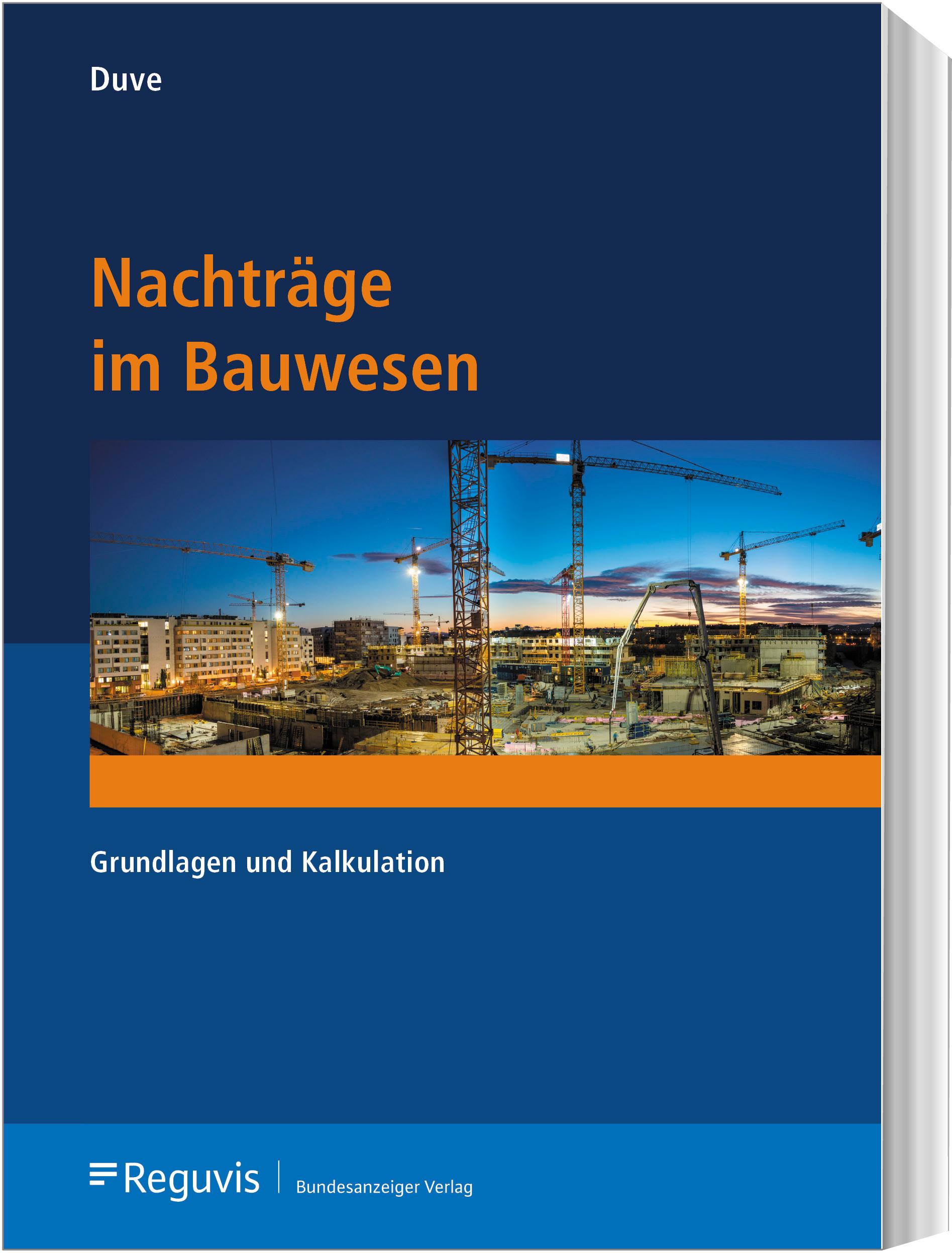 Vorderes Coverbild Nachträge im Bauwesen