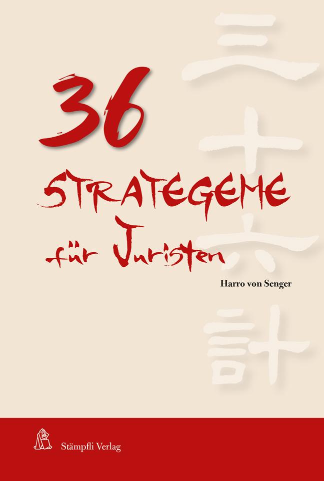 Vorderes Coverbild 36 Strategeme für Juristen