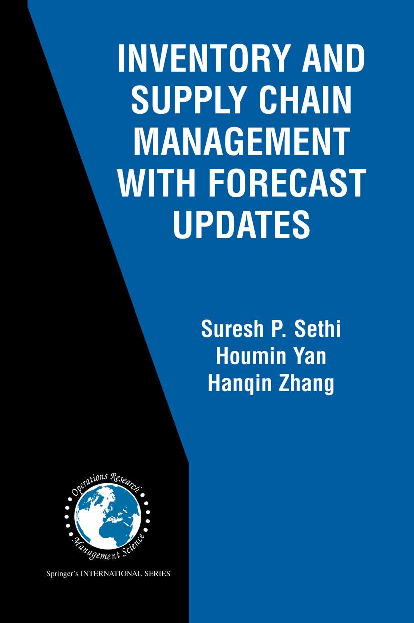 Vorderes Coverbild Inventory and Supply Chain Management with Forecast Updates