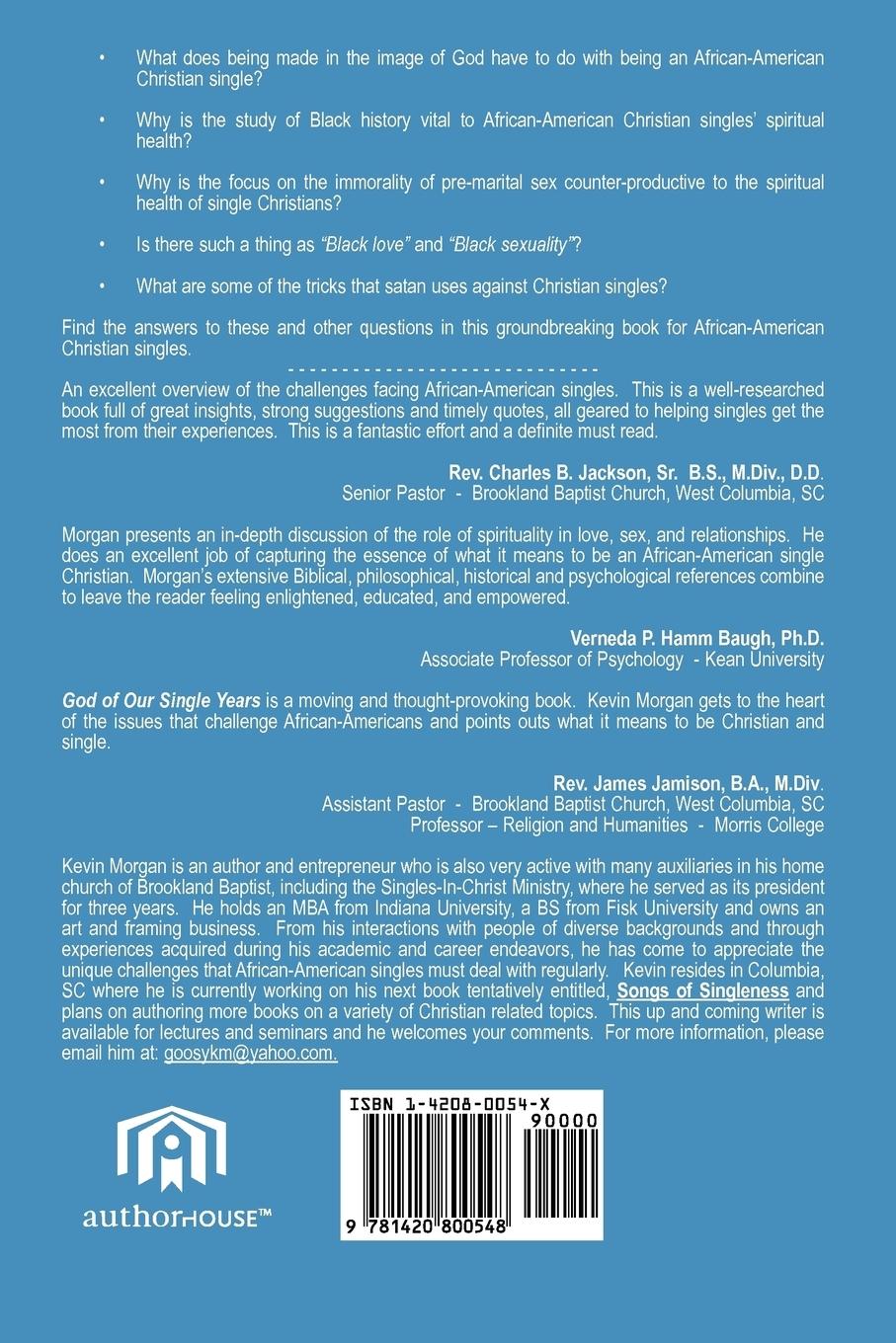 Rückseitencover God of Our Single Years