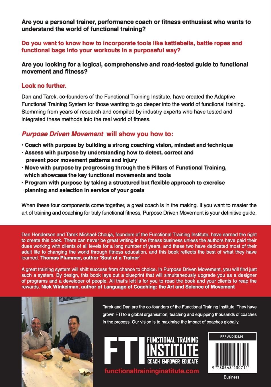 Rückseitencover Purpose Driven Movement