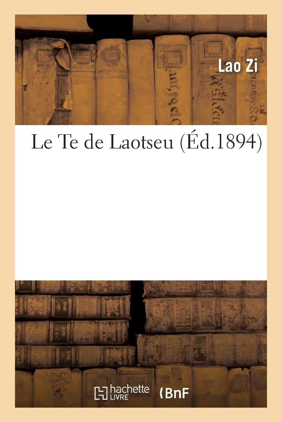 Vorderes Coverbild Le Te de Laotseu