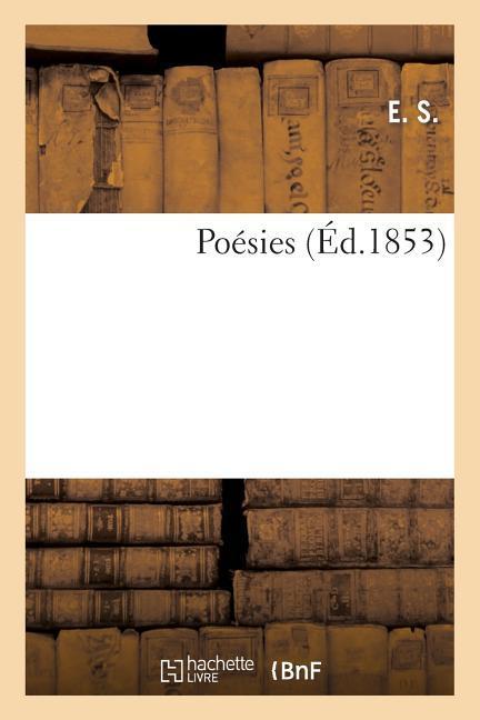 Vorderes Coverbild Poésies