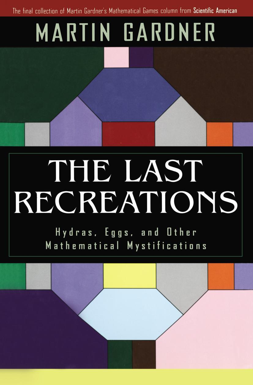 Vorderes Coverbild The Last Recreations