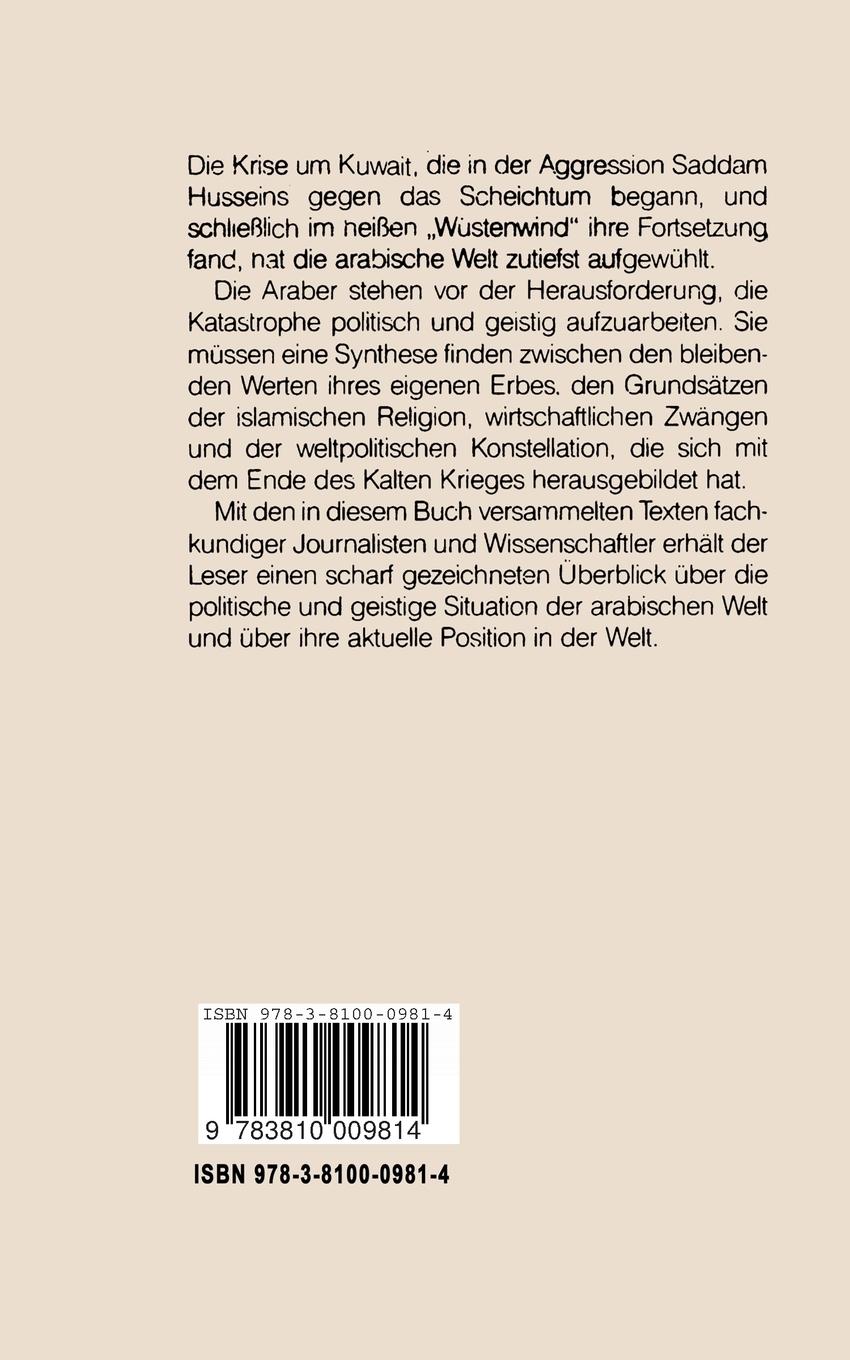Rückseitencover Arabien: Mehr als Erdöl und Konflikte