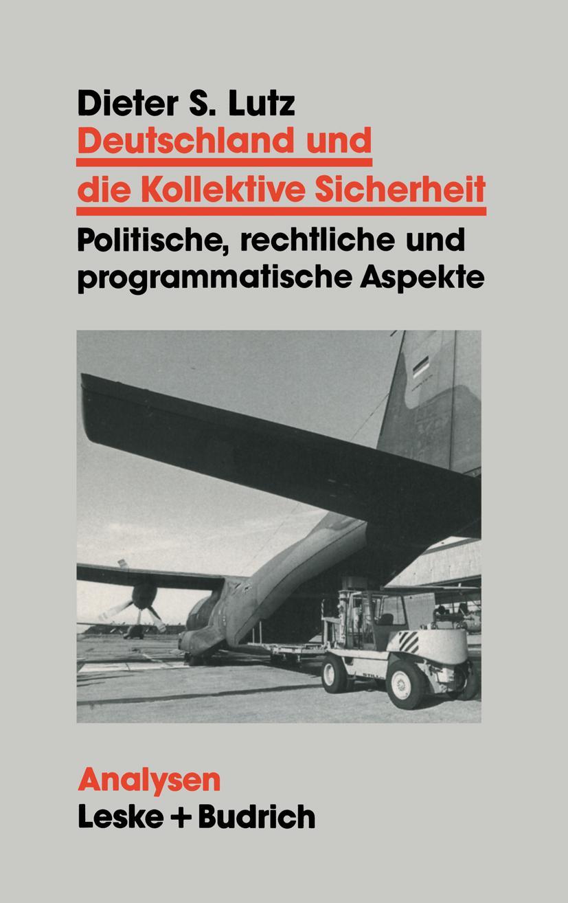Vorderes Coverbild Deutschland und die Kollektive Sicherheit