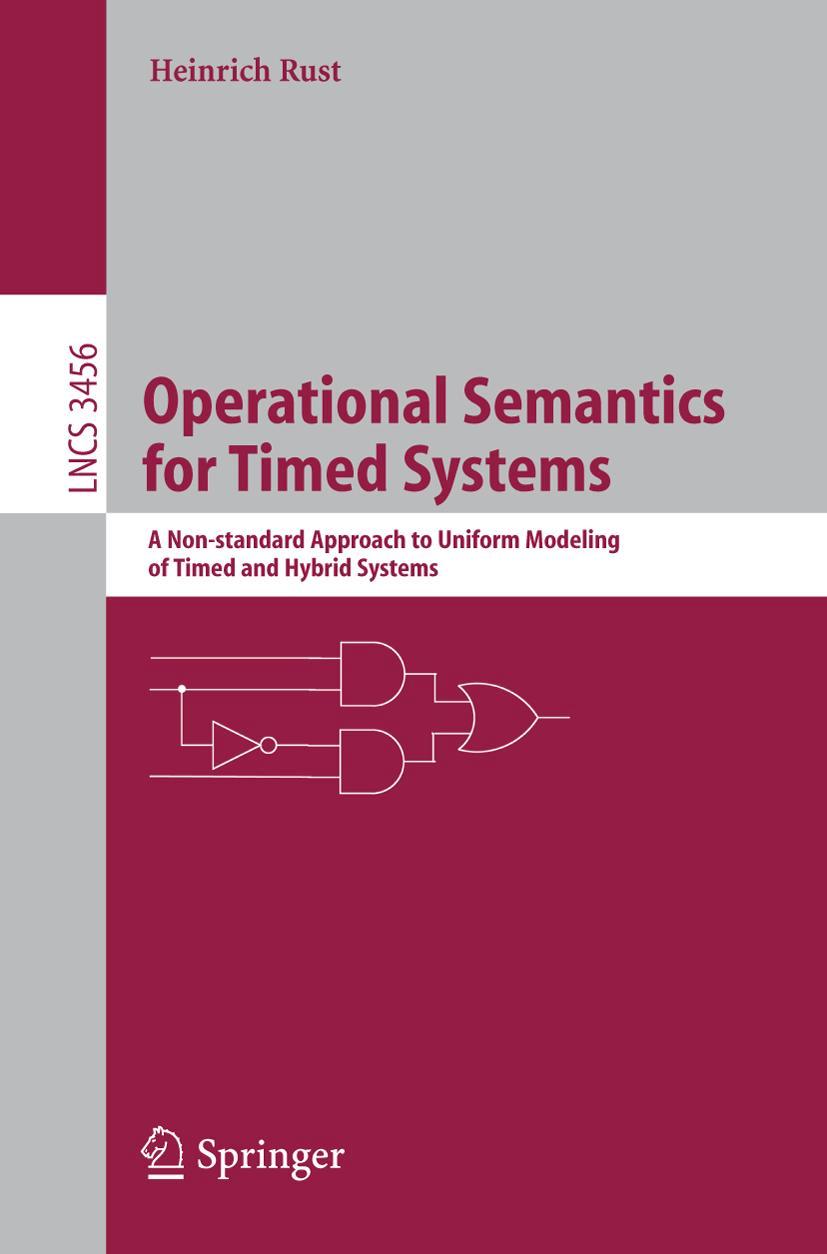 Vorderes Coverbild Operational Semantics for Timed Systems