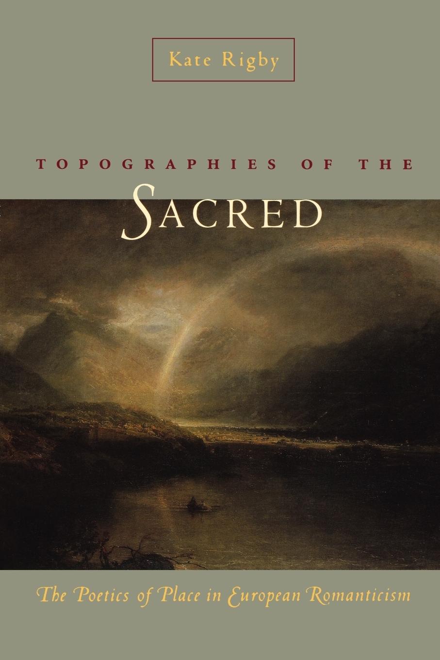 Vorderes Coverbild Topographies of the Sacred