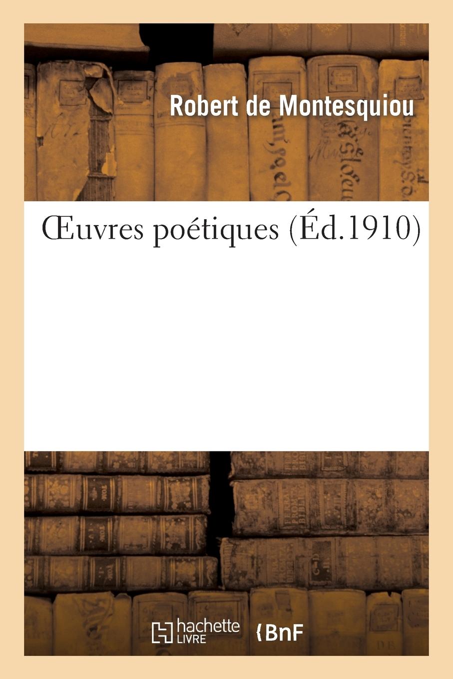 Vorderes Coverbild Oeuvres Poétiques (Éd.1910)