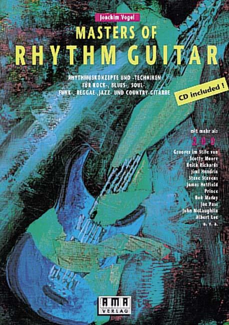 Vorderes Coverbild Masters of Rhythm Guitar. Mit CD