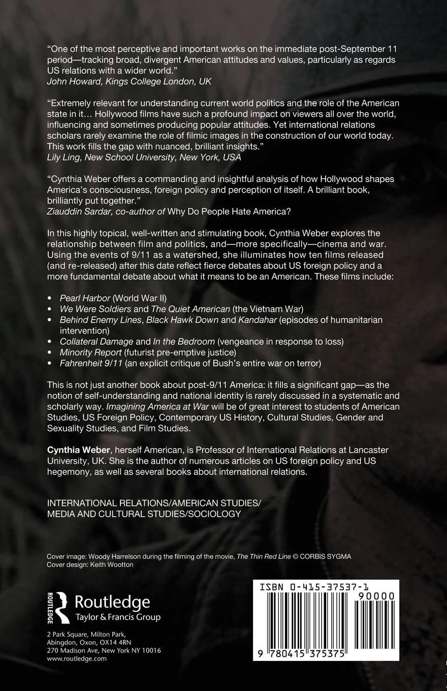 Rückseitencover Imagining America at War