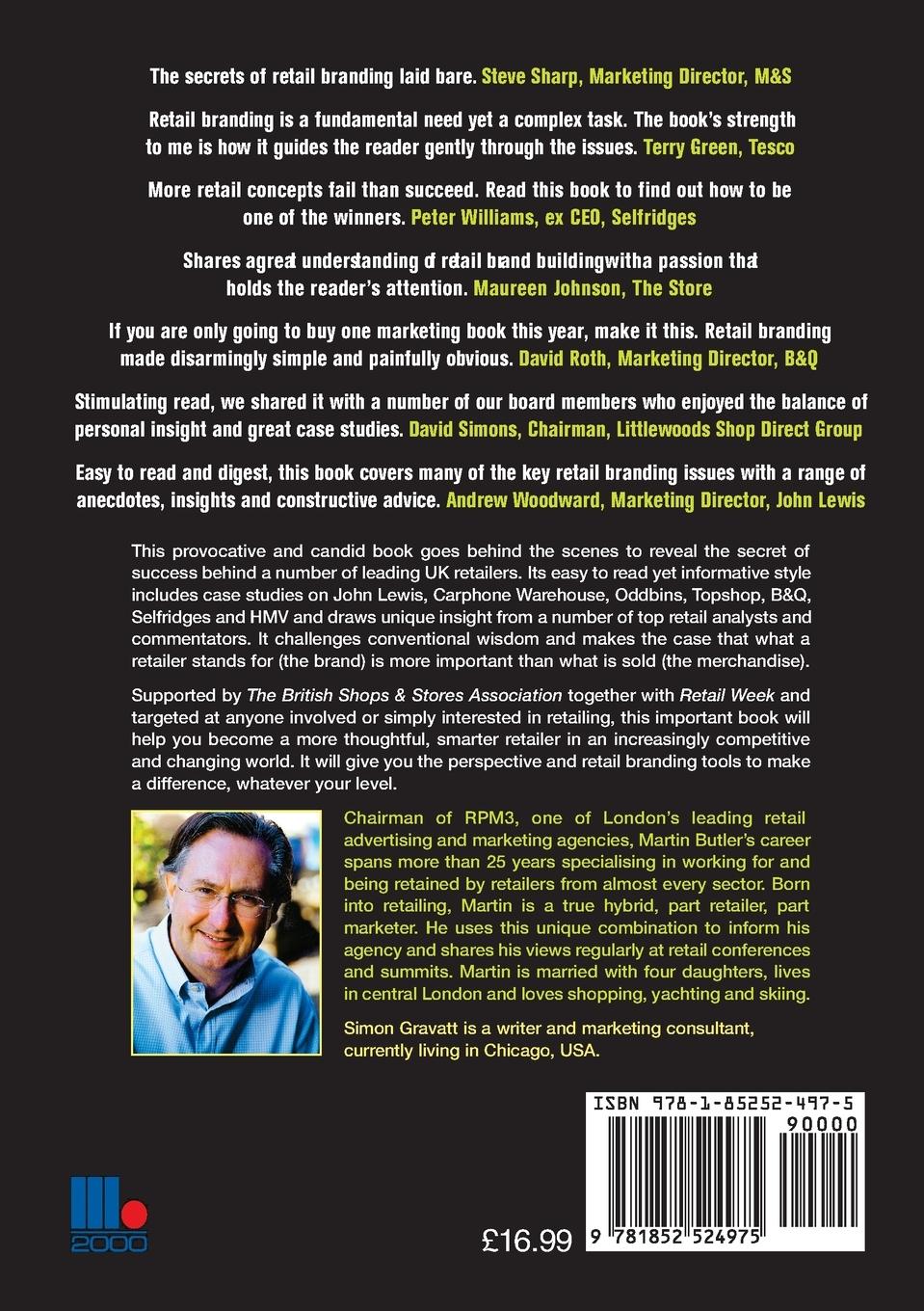 Rückseitencover People Don't Buy What You Sell - They Buy What You Stand For. Martin Butler with Simon Gravatt