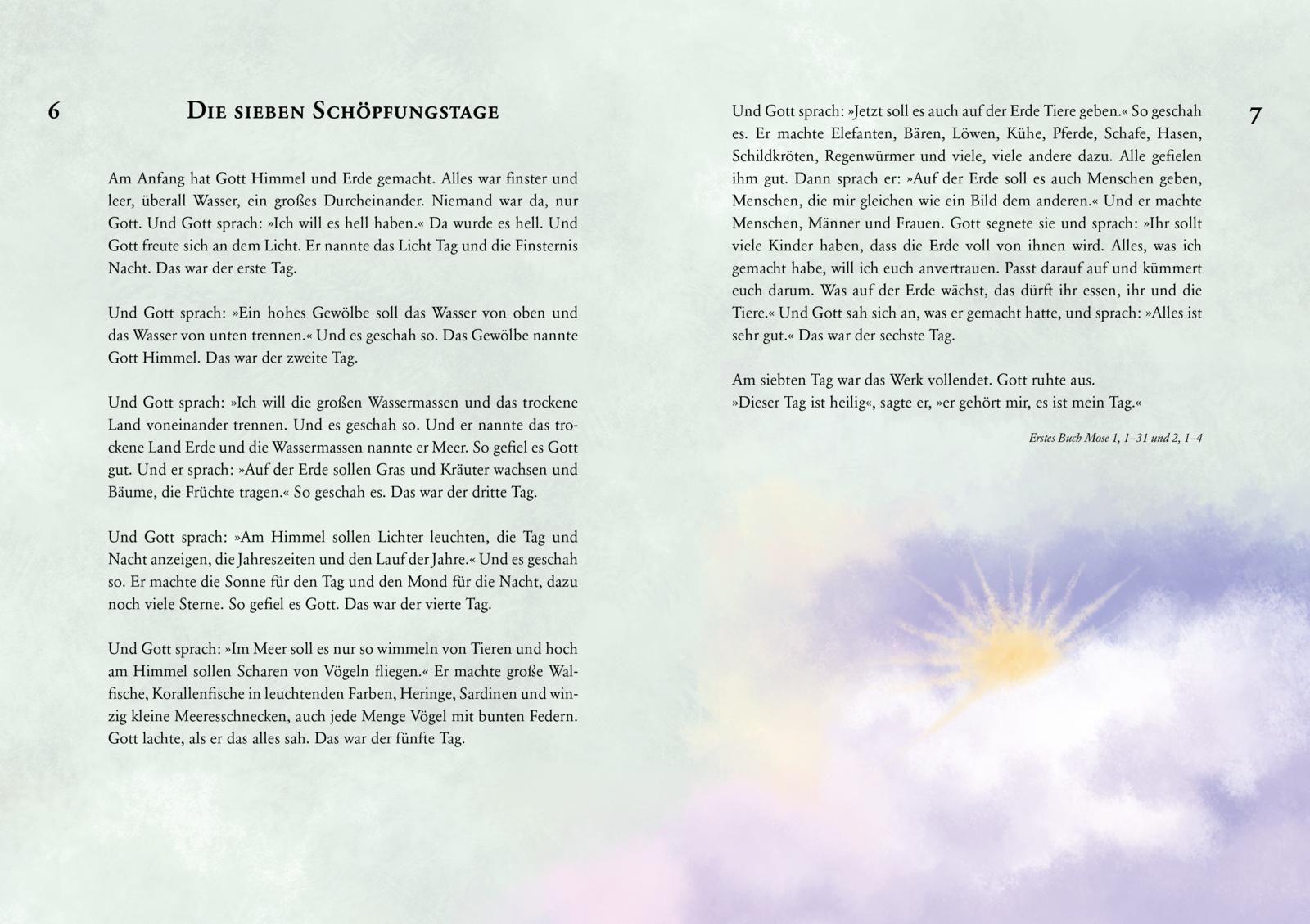 Beispielinhalt (Bild) Meine Bibel zur Erstkommunion