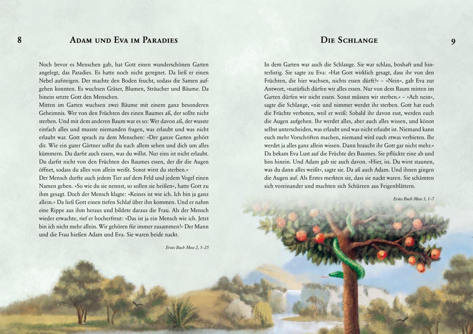 Beispielinhalt (Bild) Meine Bibel zur Erstkommunion