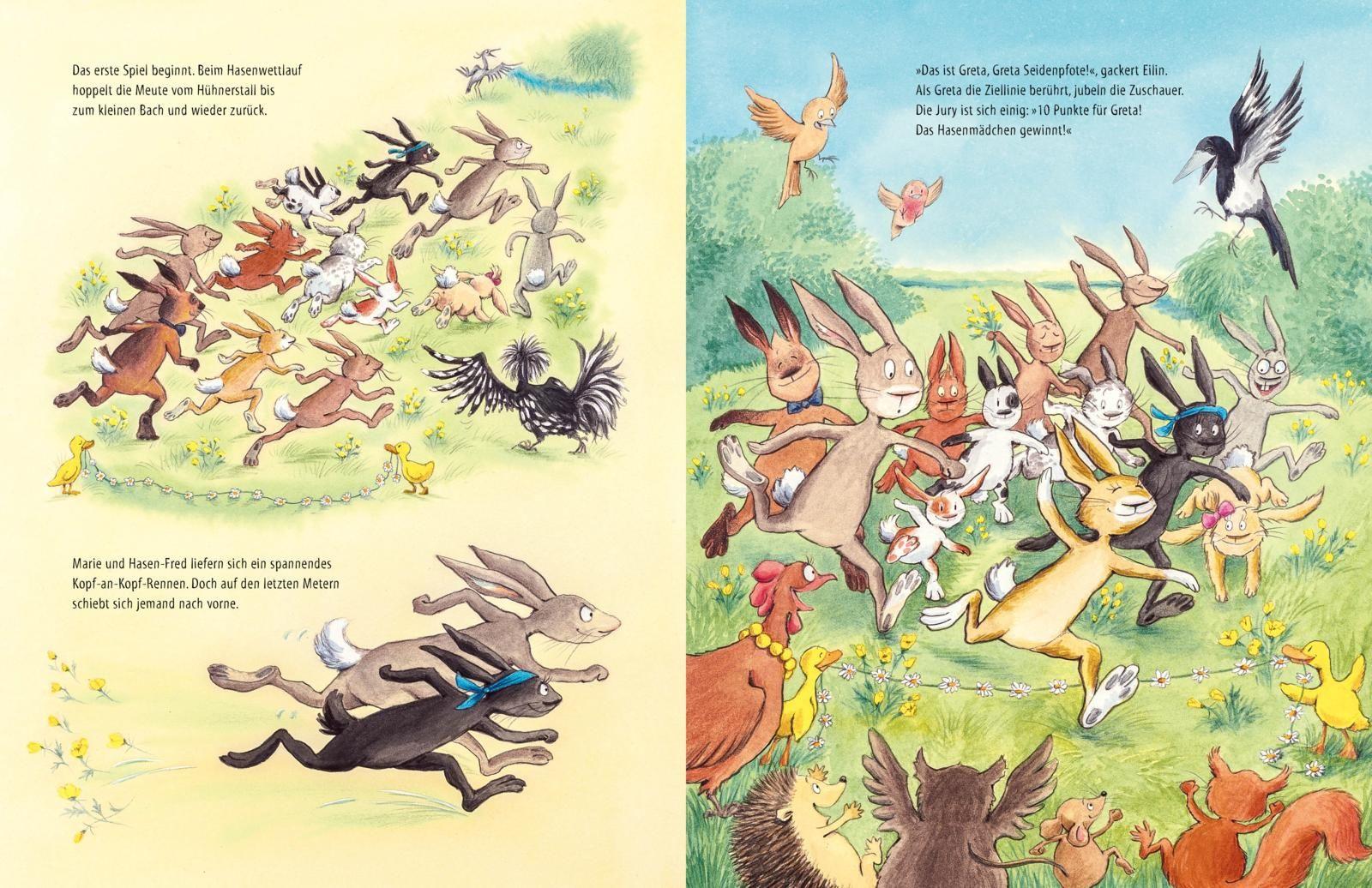 Beispielinhalt (Bild) Lilly Osterhase