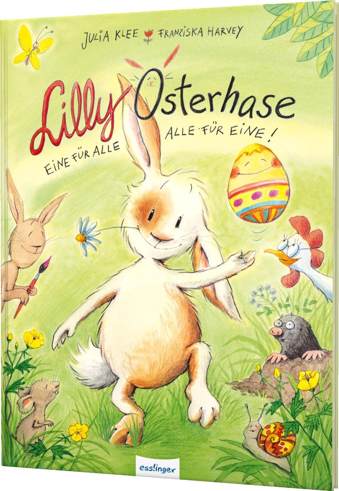 Vorderes Coverbild Lilly Osterhase