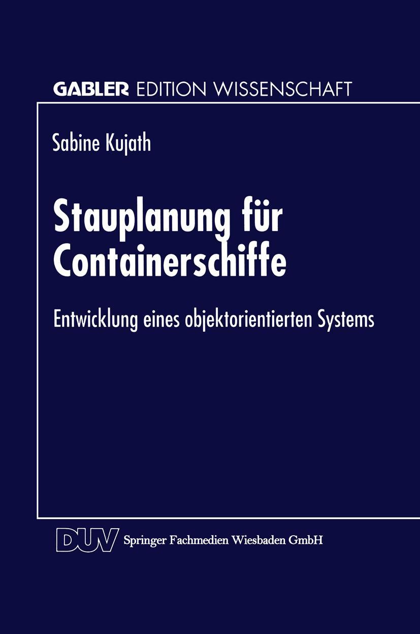 Vorderes Coverbild Stauplanung für Containerschiffe