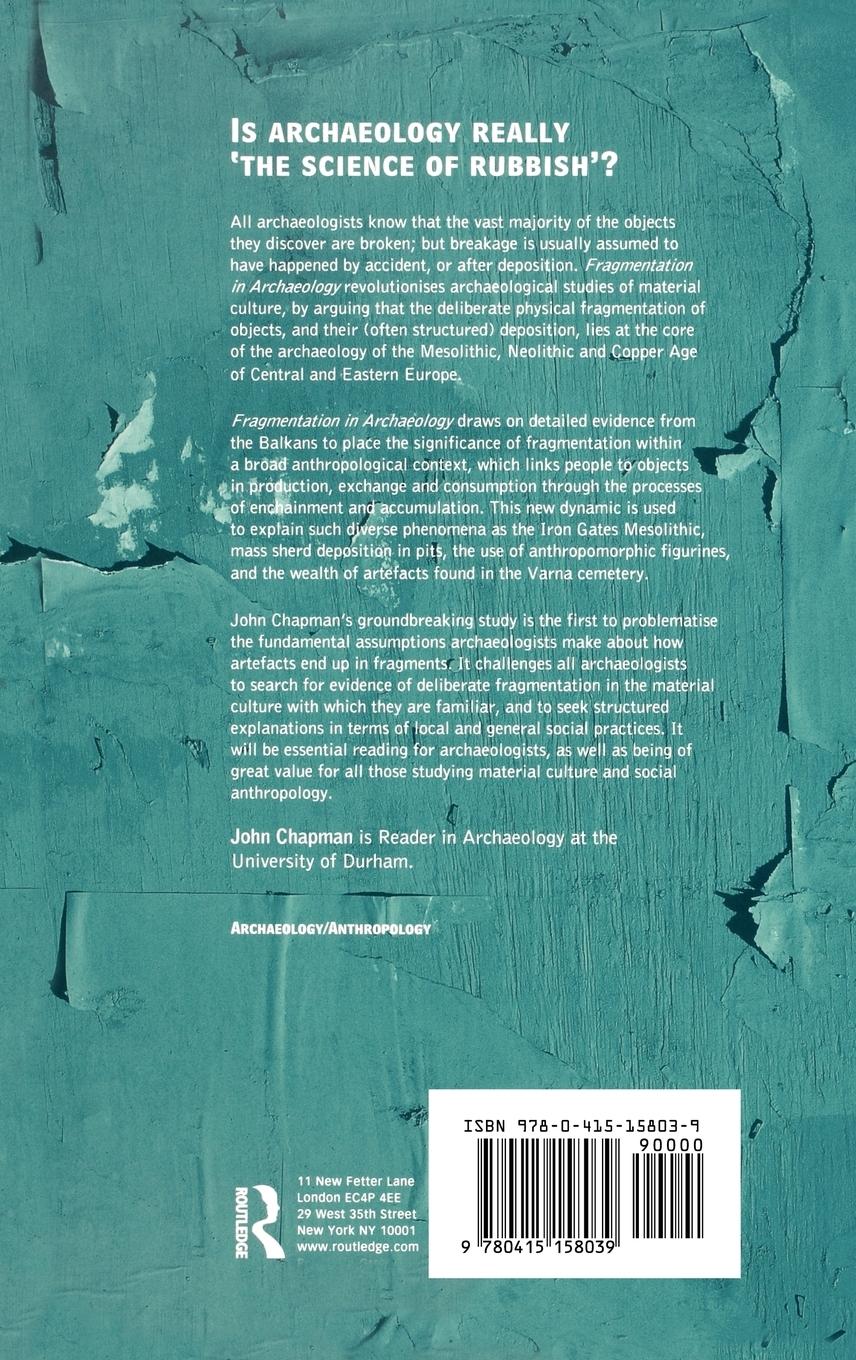 Rückseitencover Fragmentation in Archaeology