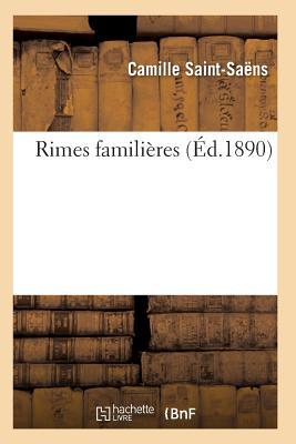 Vorderes Coverbild Rimes Familières