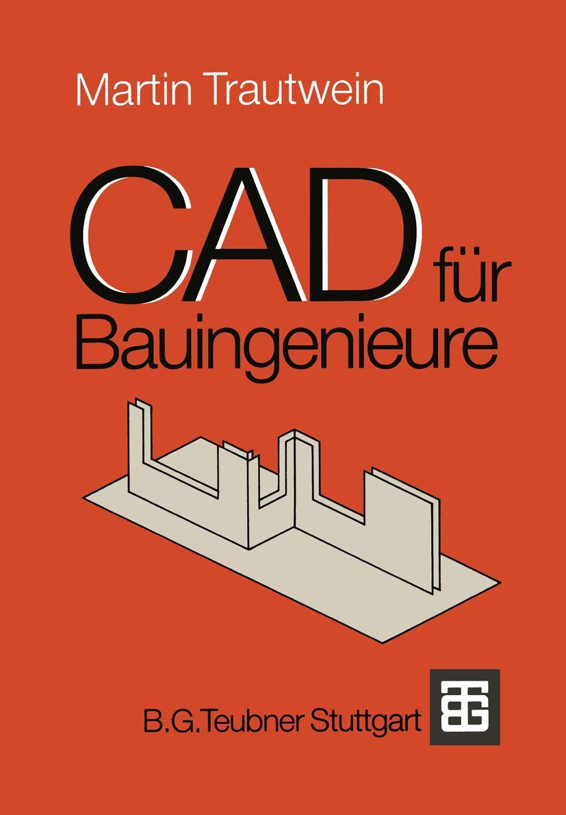 Vorderes Coverbild CAD für Bauingenieure