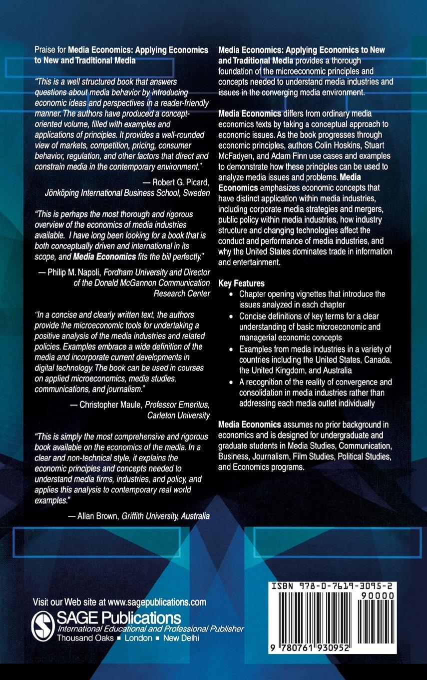 Rückseitencover Media Economics