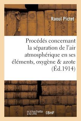 Vorderes Coverbild Évolution Des Procédés Concernant La Séparation de l'Air Atmosphérique En Ses Éléments,
