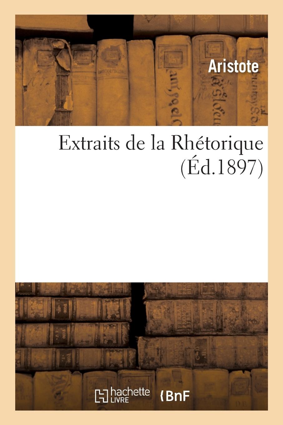 Vorderes Coverbild Extraits de la Rhétorique