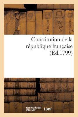 Vorderes Coverbild Constitution de la République Française